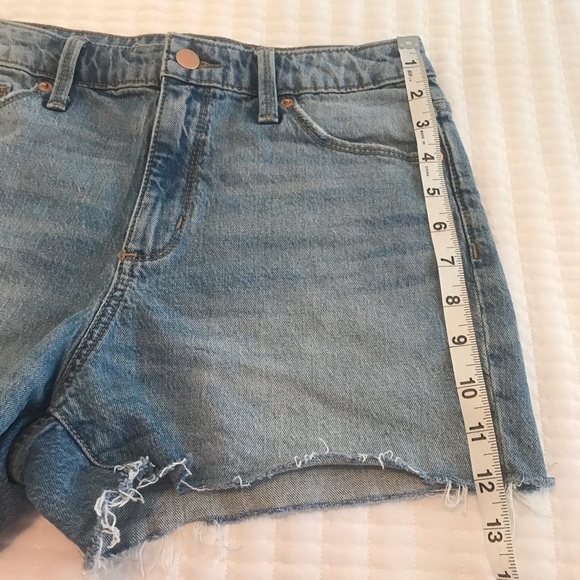 Universal Thread High Rise Shortie Denim Shorts - Picture 7 of 11